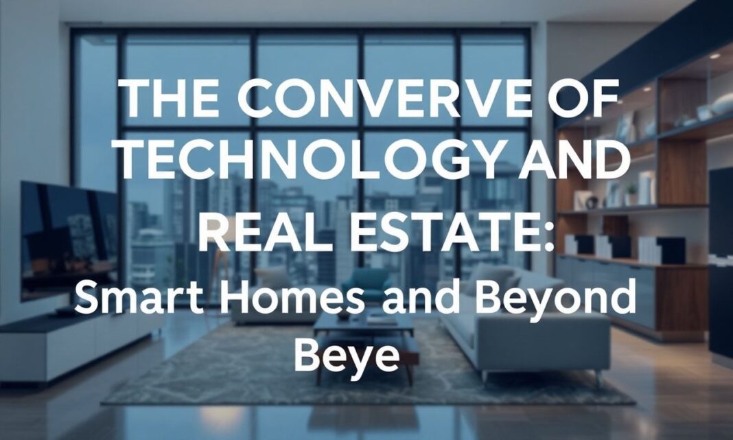 The Convergence of Technology and Real Estate: Smart Homes and Beyond