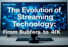 The Evolution of Streaming Technology: From Buffers to 4K The Evolution of Streaming Technology: From Buffers to 4K