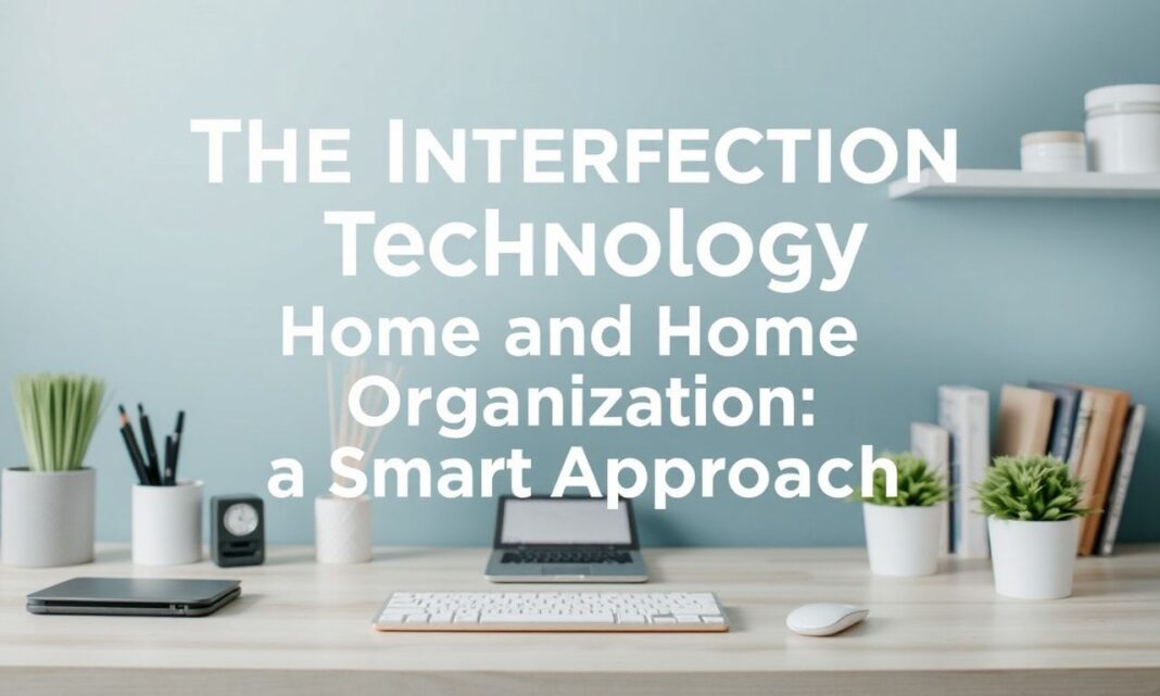 The Intersection of Technology and Home Organization: A Smart Approach