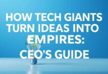How Tech Titans Turn Ideas into Empire: A CEO’s Guide How Tech Giants Turn Ideas into Empires: A CEO's Guide